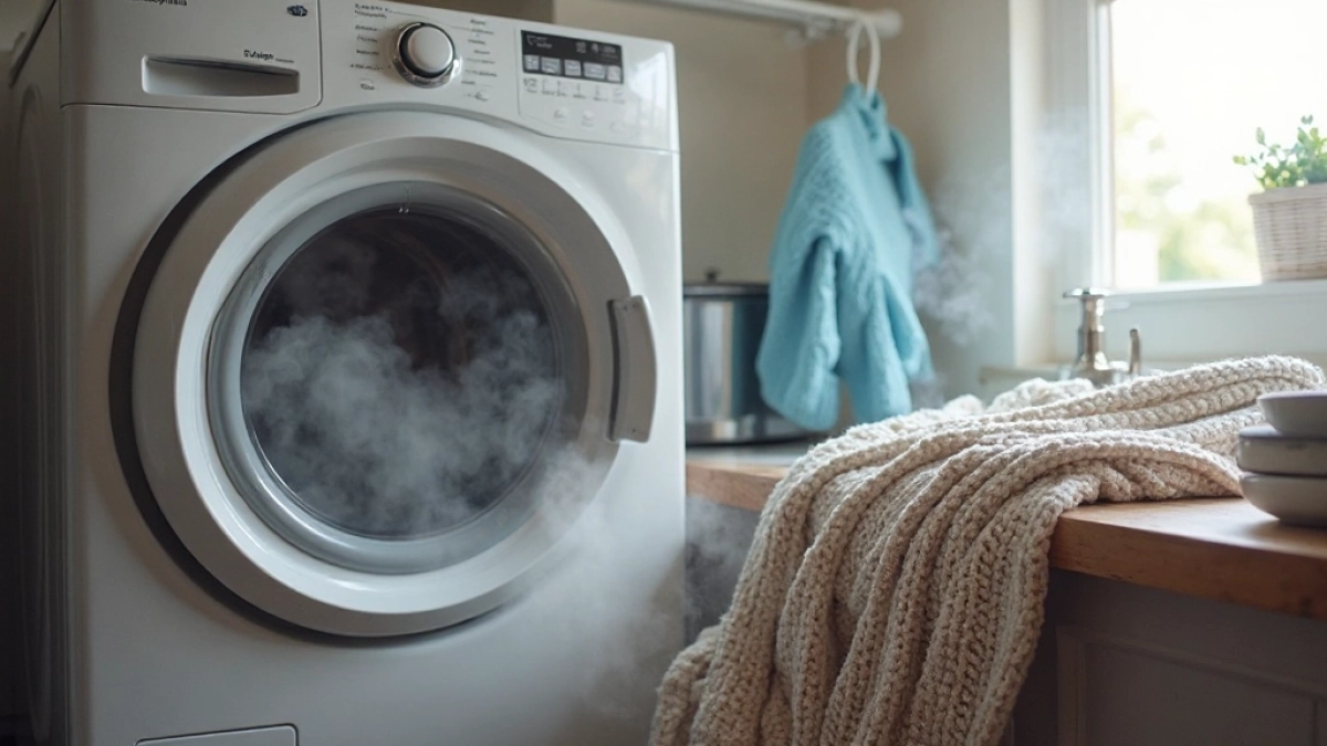 Suszarka kurczy ubrania