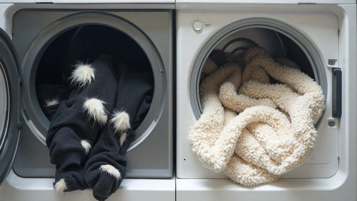 Suszarka z funkcją usuwania sierści