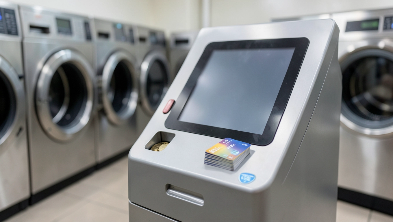 System płatności kartą w pralni
