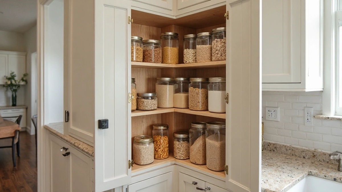 szafa narożna spiżarnia