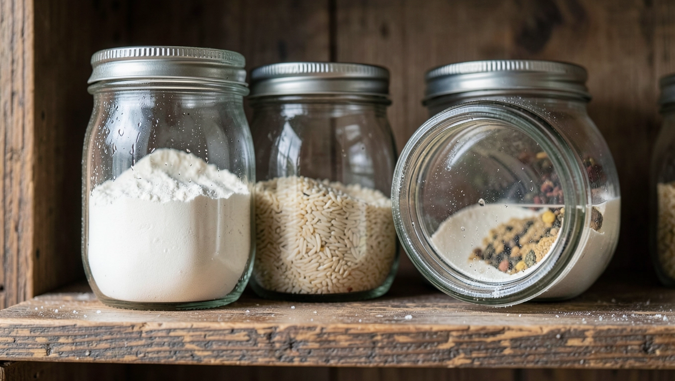 Szczelne pojemniki do spiżarni