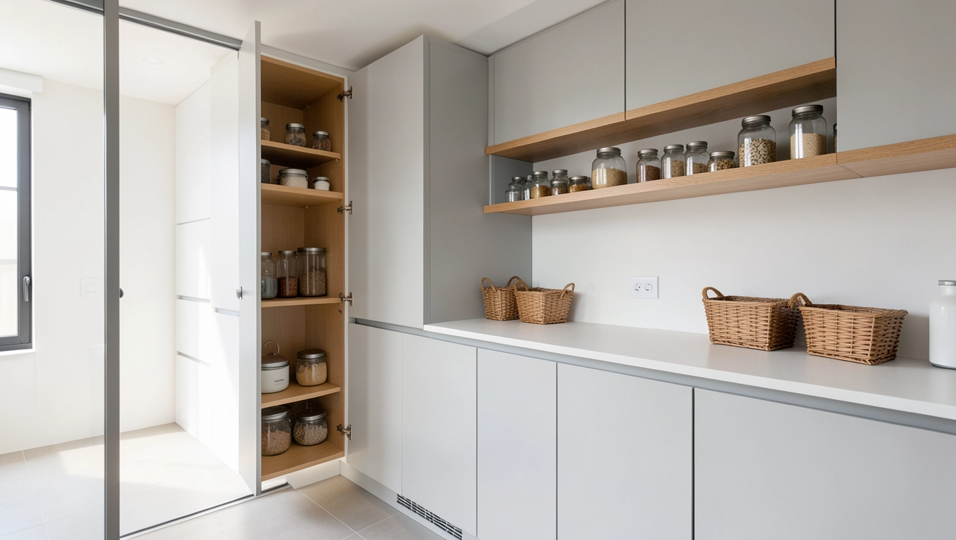 Szerokość spiżarni przy kuchni
