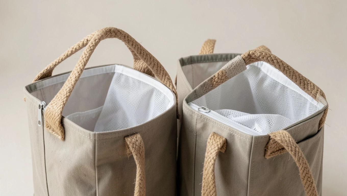 Torby z uchwytami i wyjmowanym workiem