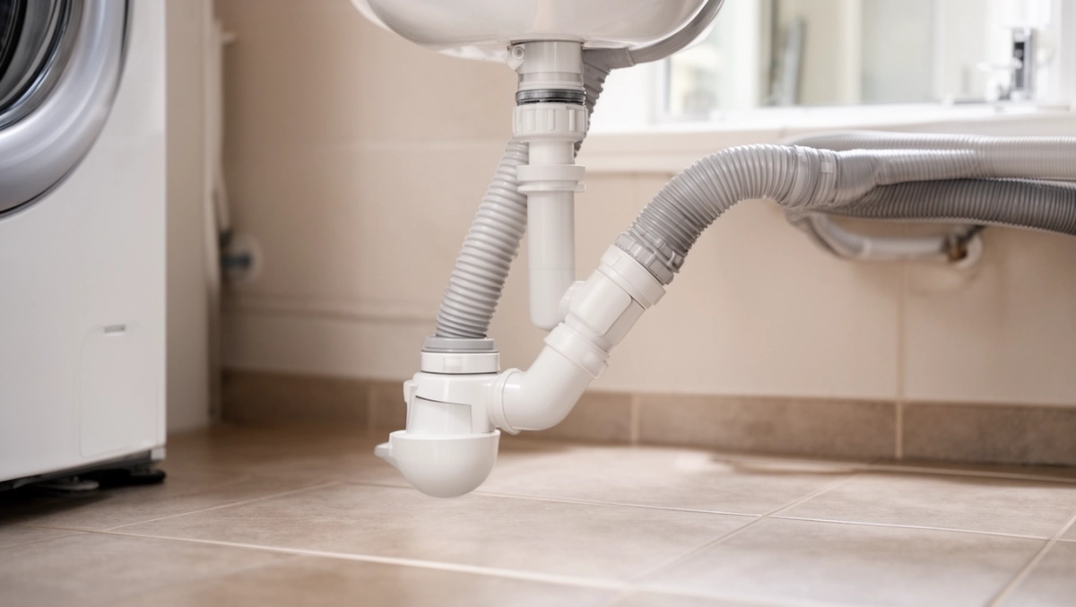 Trójnik odpływ pralki i suszarki