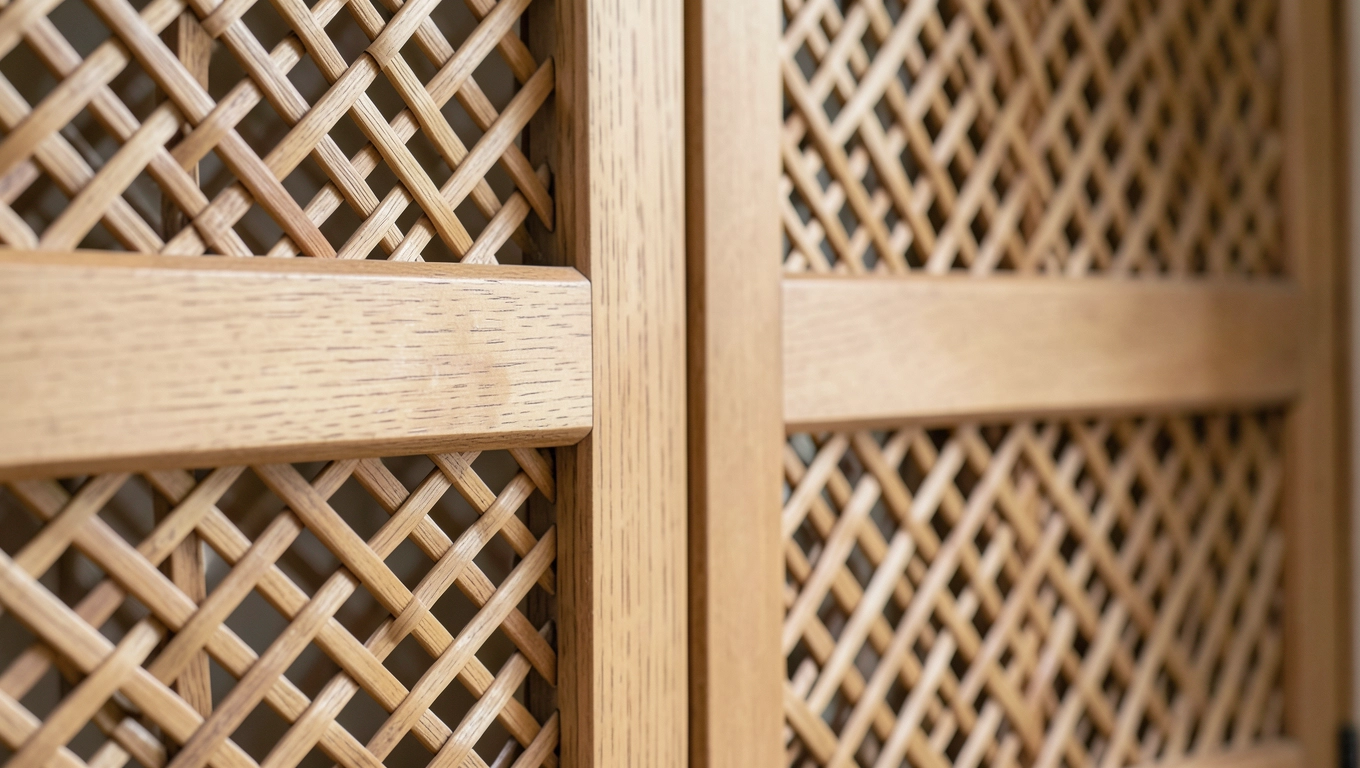 trwałość drzwi ażurowych z poprzeczką 32 mm