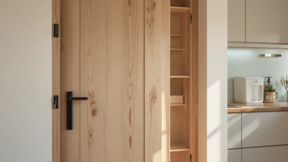 Ukryte drzwi do spiżarni wymiary