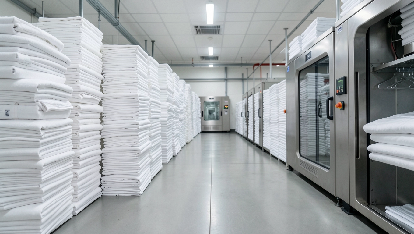 Usługi pralnicze hoteli