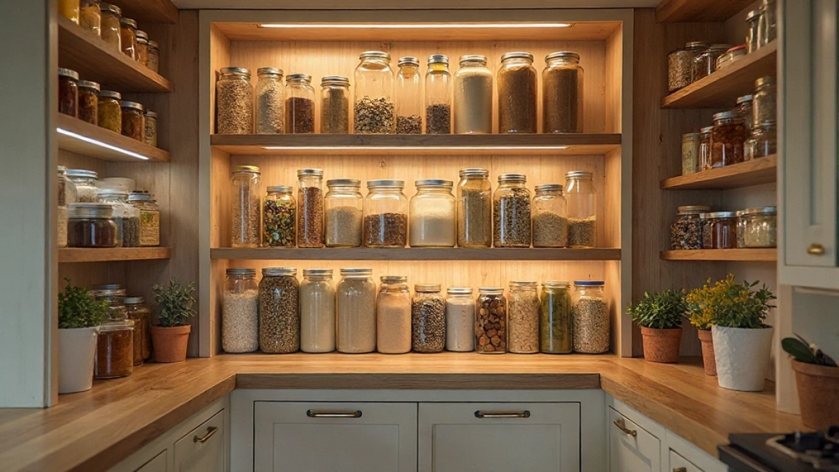 Wentylacja grawitacyjną w spiżarni