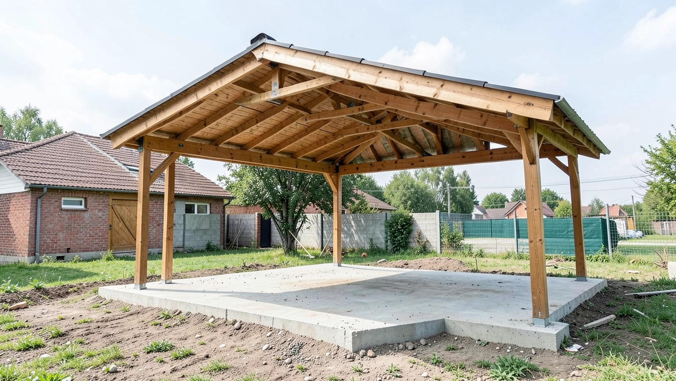 Wiata garażowa do 35 m² – zgłoszenie