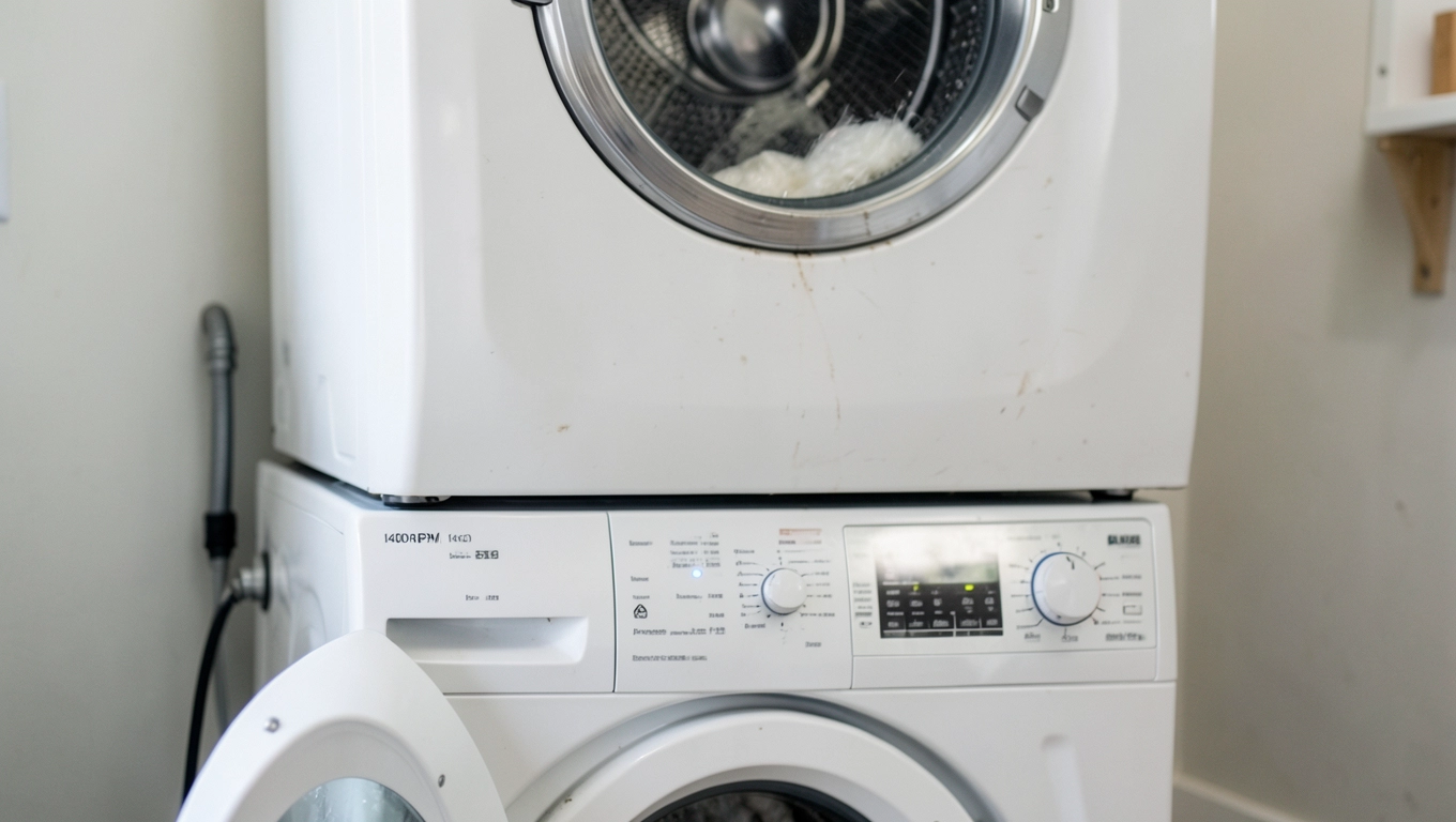 Wibracje pralki: zagrożenie dla suszarki