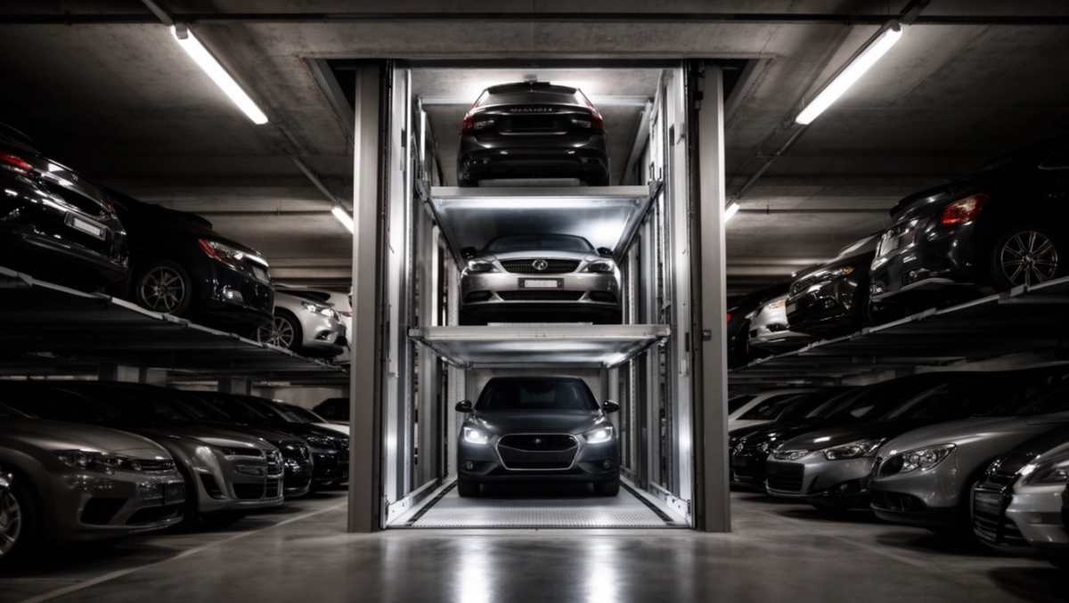 Winda samochodowa do garażu podziemnego