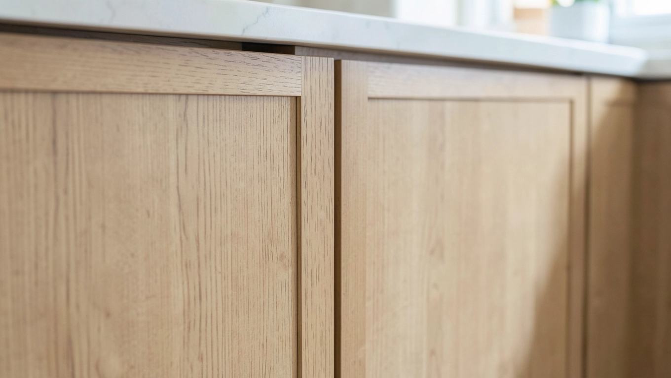 Wtopione fronty wejścia do spiżarni