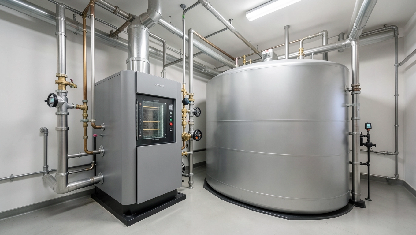 Wyposażenie projektu kotłowni